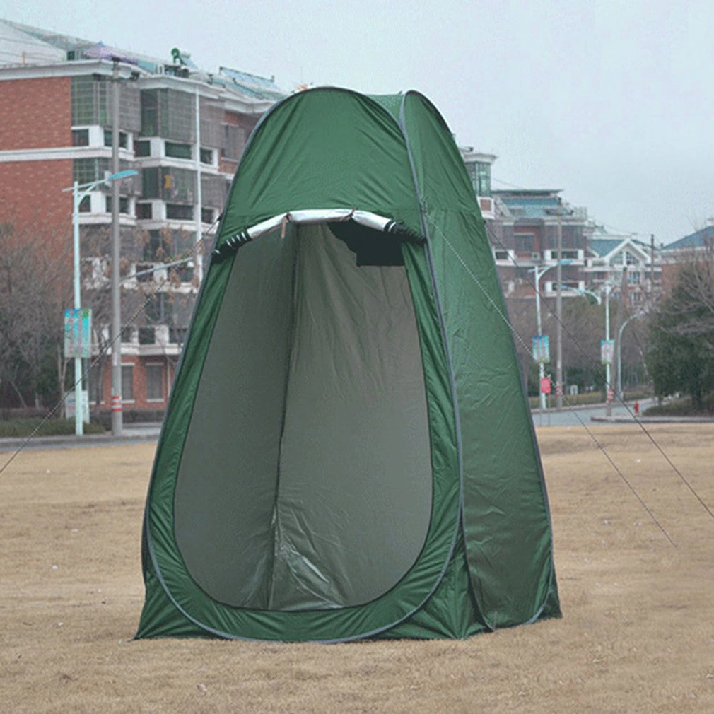 Cheap Goat Tents Windproof Quick Opening Outdoor Bathing Shower Tent Fishing Bathing Mobile Toilet Douche Camping Tent Beach Shower Colored Tents 